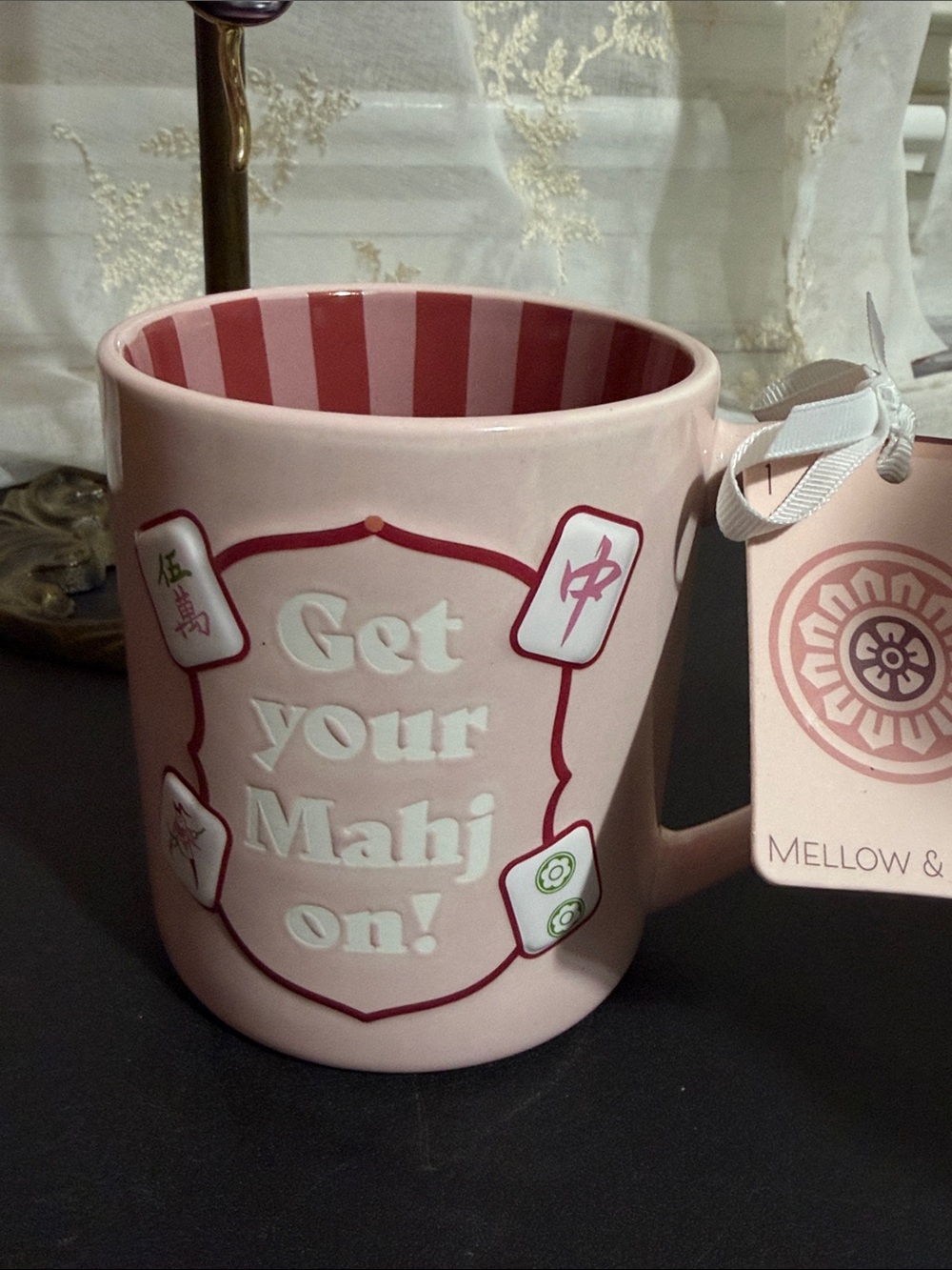 Mellow & Mod “get your Mahj on! Coffee mug
